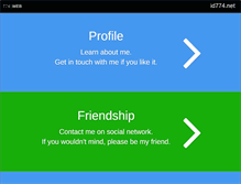 Tablet Screenshot of id774.net